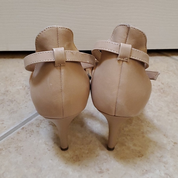 Nude Heel Sandals - Picture 3 of 5